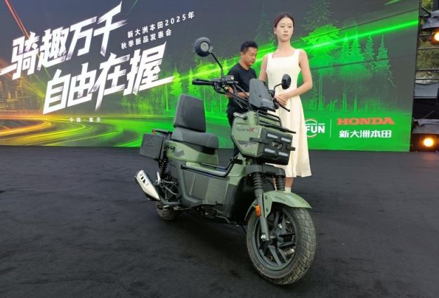 China, honda, Sundiro Honda, Honda Square X125, Tampangnya Anti Mainstream, Skutik Baru Honda Ini Juga Irit BBM