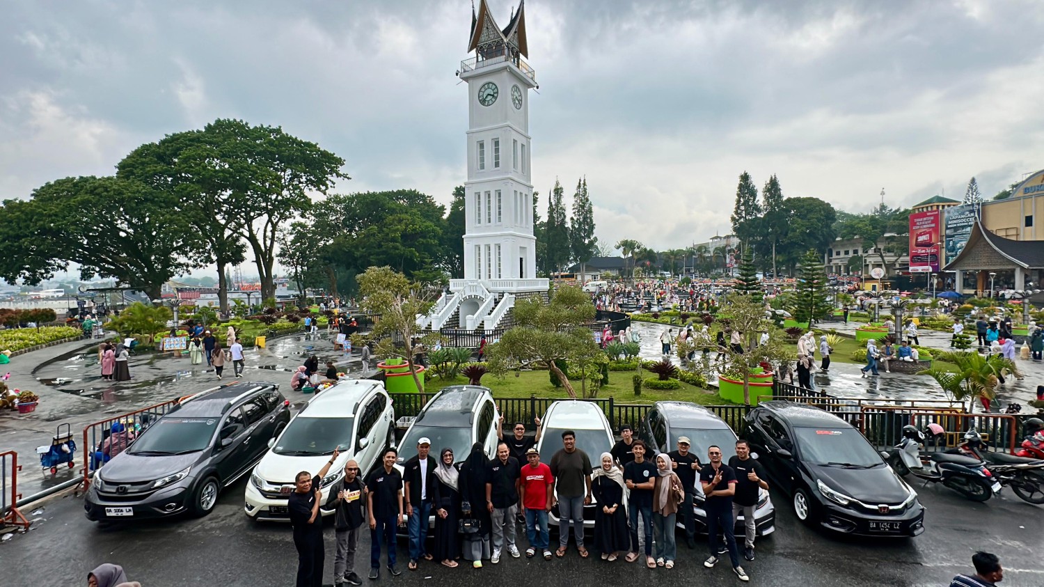 komunitas mobil honda, Honda Prospect Motor (HPM), Honda Culture Indonesia, Honda Culture Indonesia Vol.2, Padang Sumatera Barat, Honda Culture Indonesia Vol.2 Geser ke Kota Padang, 80 Mobil dari Hampir 100 Anggota Komunitas Hadir