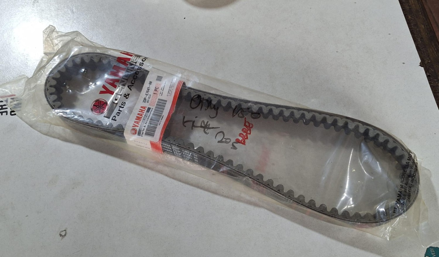 v-belt, v-belt motor matic, Graha Matic Cilangkap, one garage, kode v-belt, Biar Enggak Salah Beli, Lihat Kode Ini Sebelum Ganti V-belt Motor Matic