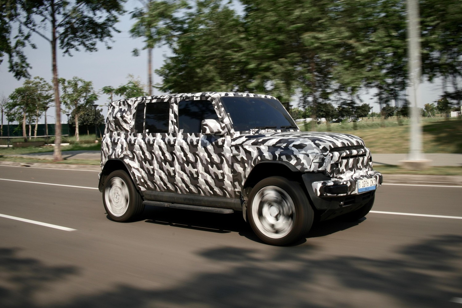 icar, Jaecoo, Jaecoo Indonesia, iCar V23, Dibalut Kamuflase, Intip Spek iCar V23 Yang Akan Dijual Di Indonesia