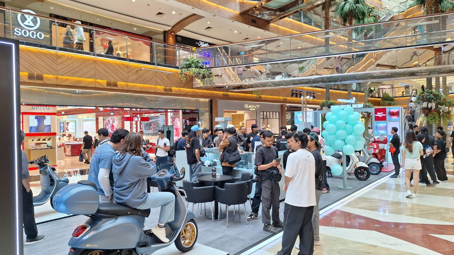 vespa, vespa matic, Vespa LX 125, vespa matic murah, Kena Diskon Rp 7 Juta Selama Pameran, Harga Vespa LX 125 Tinggal Segini