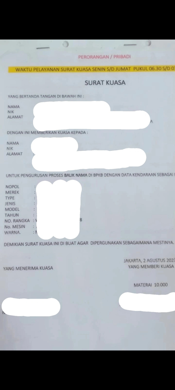 pajak kendaraan, perpanjang stnk, perpanjang pajak kendaraan, Titip Pajak Kendaraan, Surat Kuasa Pajak Kendaraan, Tanpa Calo, Begini Cara Resmi Perpanjang STNK Atas Nama Orang Lain di Samsat