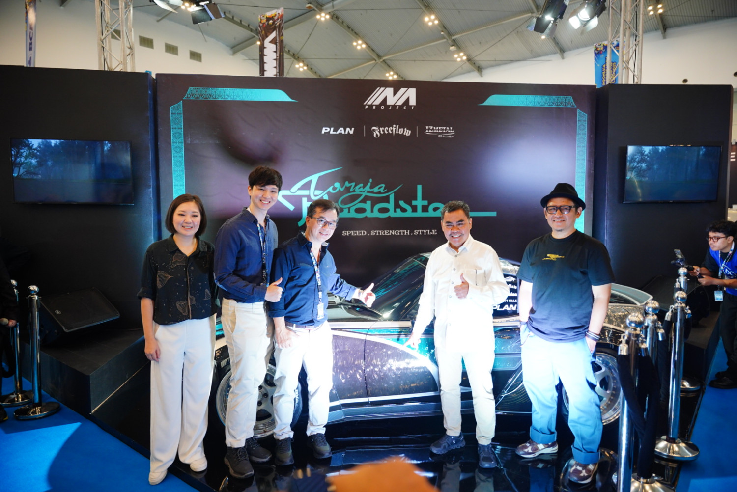 Modifikasi Mazda Miata, Freeflow, IMX 2025, Plan Paint, Mazda Miata MX-5 ‘Toraja Roadster’, Mazda Miata MX-5 Toraja Roadster, Dicat Teknik 3D Pertama di Indonesia