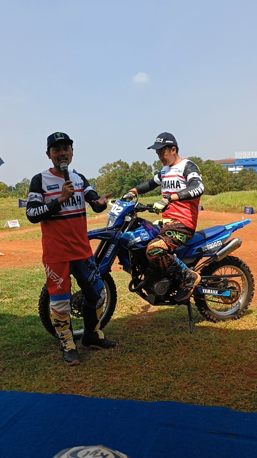 yamaha, skill, off-road, pt yimm, spesial engine, WR155, Yamaha Blu Cru Off-road Media Skill Up 2025, Bikin Jago Bawa Motocross