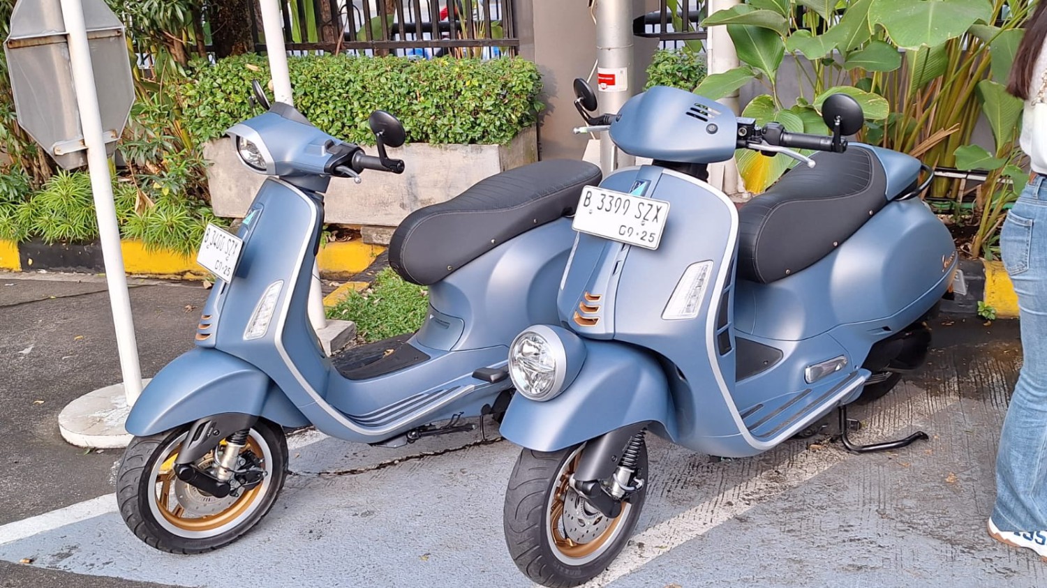 vespa, Vespa GTV, vespa matic, Bukan di Setang! Ini Alasannya Headlamp Vespa GTV 300 Nempel di Sepatbor