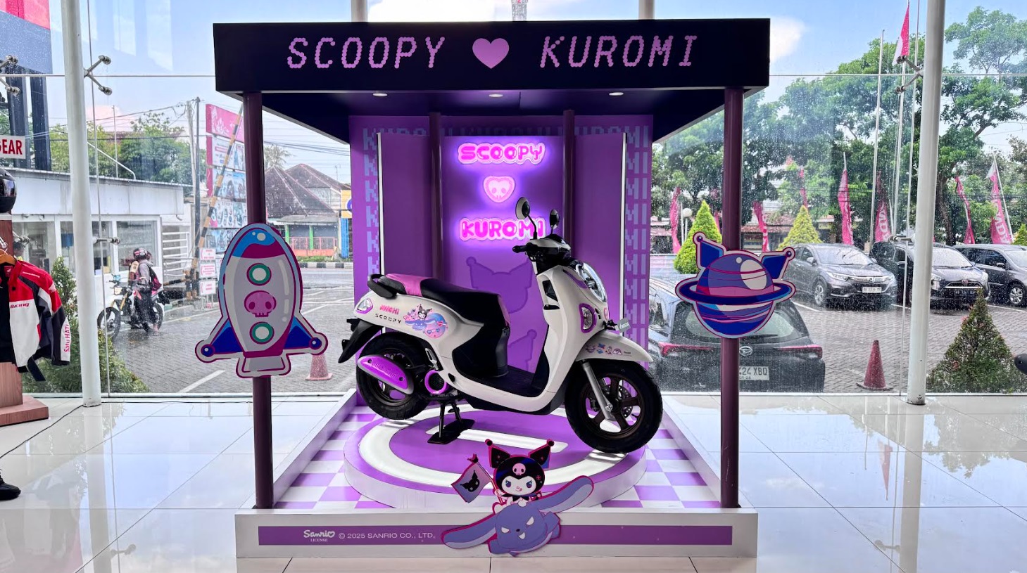 astra motor yogyakarta, Honda Scoopy Prestige, Kuromi, Honda Scoopy Kuromi, scoopy edisi spesial, scoopy kuromi, Honda Scoopy Kuromi Limited Edition, Buruan Bilang Mama, Honda Scoopy Kuromi Sudah Dijual di Yogyakarta Harga Segini Aja
