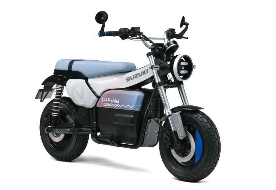 suzuki, motor legendaris, Suzuki VanVan, Japan Mobility Show 2025, Suzuki e-VanVan, Versi Listriknya Mau Meluncur, Intip Uniknya Motor Legendaris Suzuki VanVan