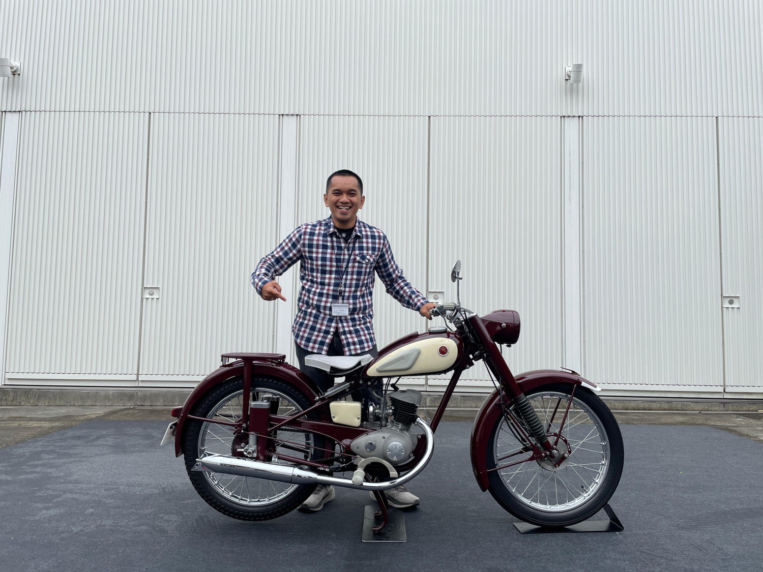 yamaha, Yamaha YA-1, Motor pertama Yamaha, Museum Yamaha, 70 tahun Yamaha, Bertemu Langsung Dengan Motor Pertama Yamaha di Jepang, Seperti Ini Detailnya
