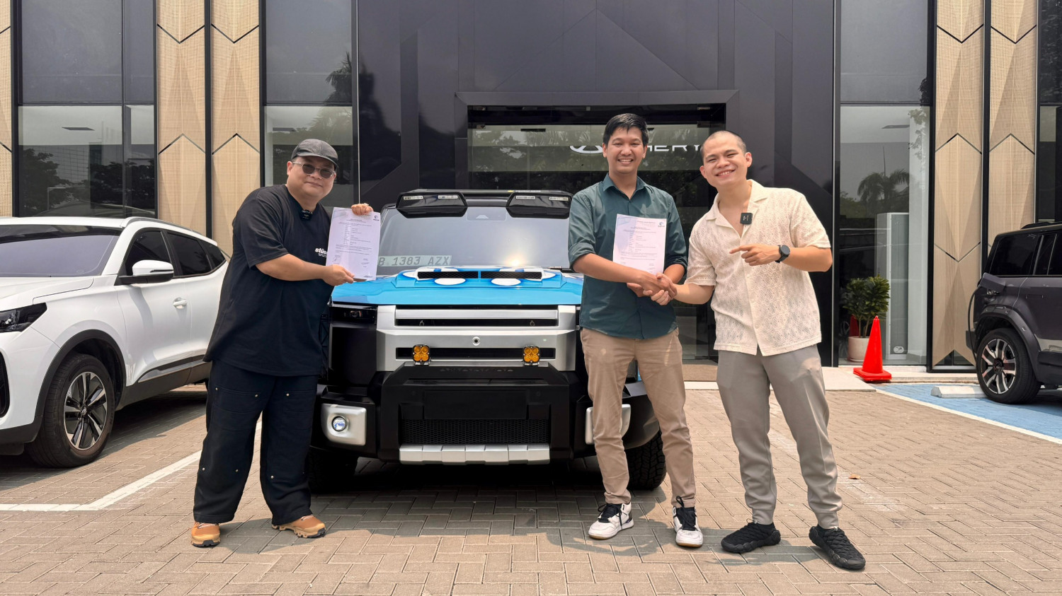 IMX 2025, Indonesia Modification & Lifestyle Expo (IMX) 2025, Supergiveaway Chery J6 by Cellos ZXZ, Chery J6 by Cellos ZXZ, Cellos ZXZ, Jatah Beruntung Terpakai, Inilah Pemenang Supergiveaway Chery J6 by Cellos ZXZ di IMX 2025