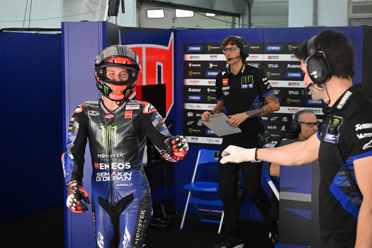 MotoGP, Fabio Quartararo, mesin motogp, Monster Energy Yamaha, mesin v4 yamaha, Mesin V4 Sudah Dituruti, Fabio Quartararo Ultimatum Yamaha Lagi