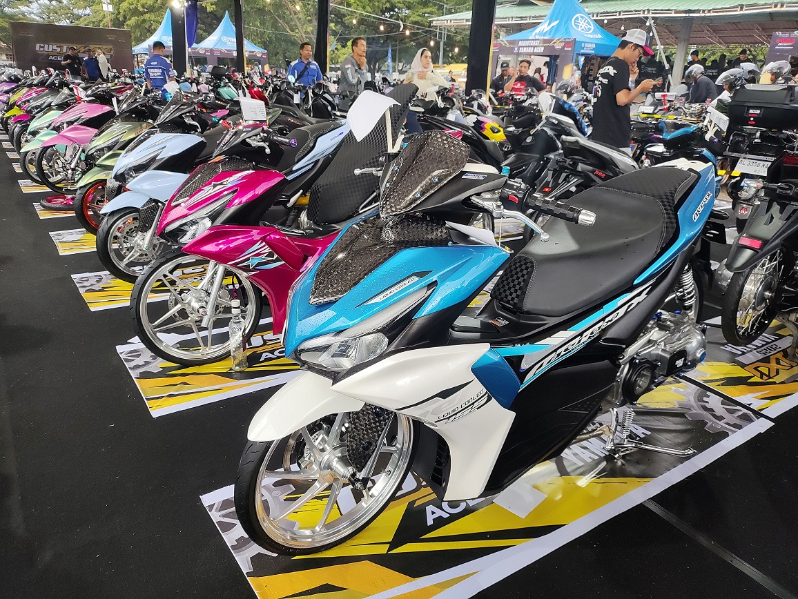modifikasi, customaxi, modif motor, CustoMAXi 2025, 48 MAXI Yamaha Modif Terbaik Akan Kumpul di Senayan Akhir Pekan Ini
