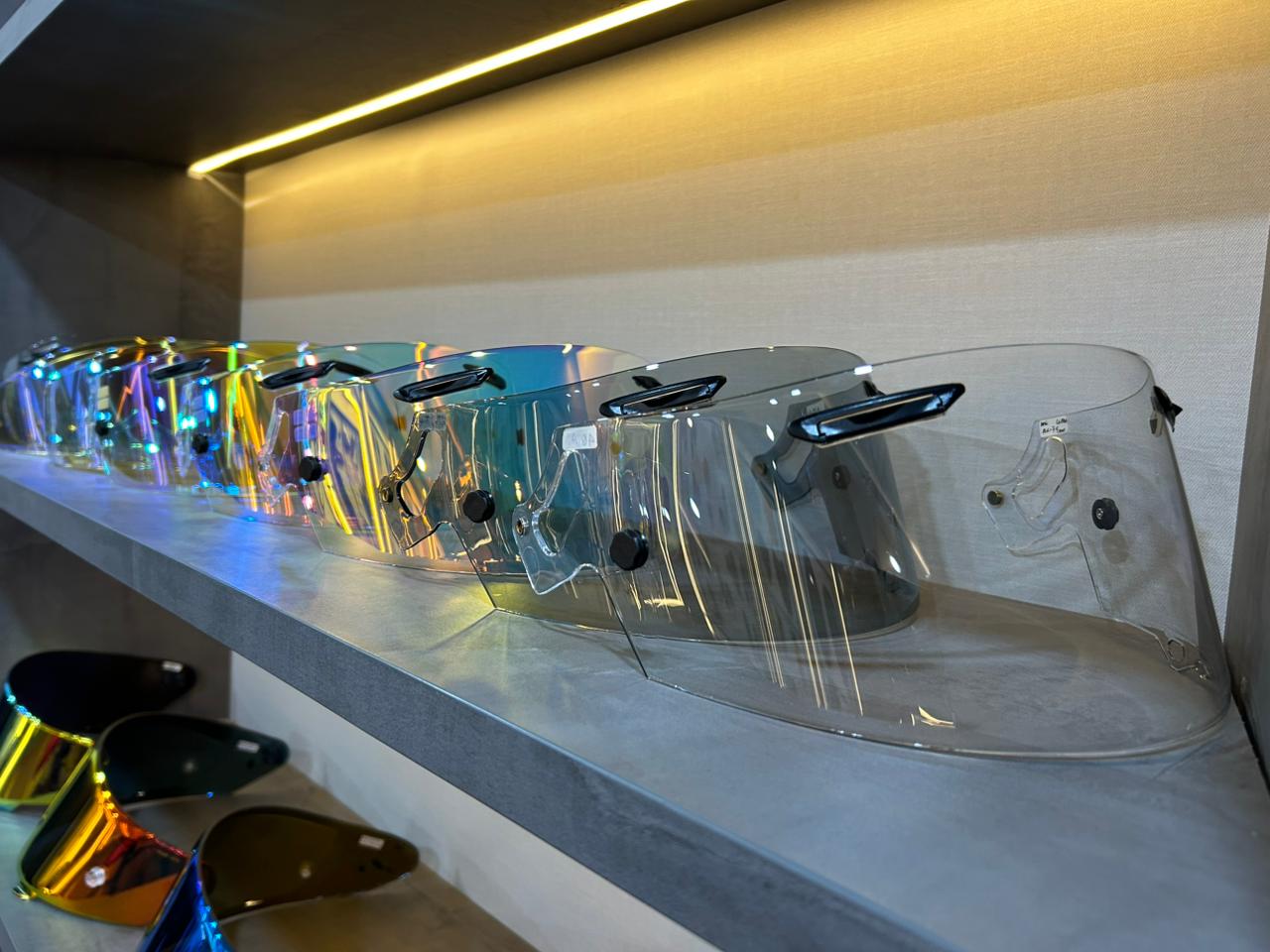 helm arai, visor helm, visor, spoiler helm, GMA Product Series, GMA Hadirkan Visor dan Spoiler Untuk Helm Arai, Ada Photochromic Iridium!