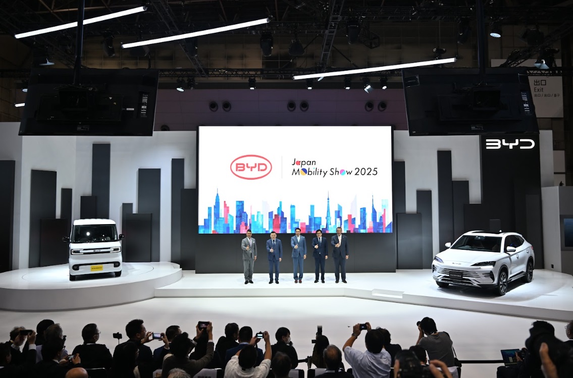 pameran mobil, kei car, Japan Mobility Show 2025, BYD Racco, BYD Masuk Ke Sarang  Kei Car, Unjuk Mobil Listrik Khusus JDM