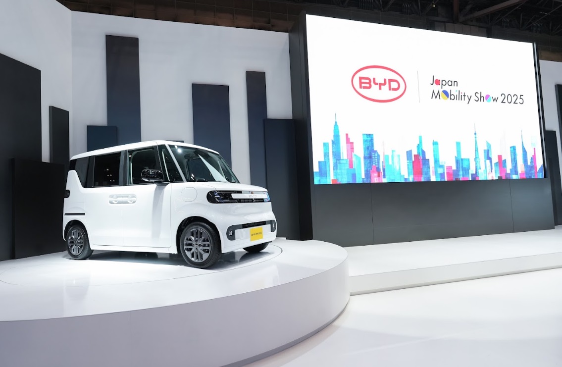 pameran mobil, kei car, Japan Mobility Show 2025, BYD Racco, BYD Masuk Ke Sarang  Kei Car, Unjuk Mobil Listrik Khusus JDM