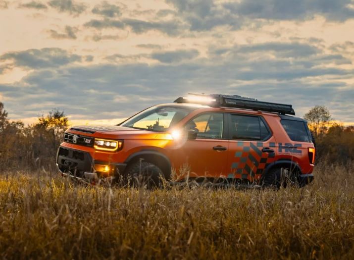 honda, Honda Passport, Honda Passport TrailSport HRC Concept, Dapat Sentuhan Divisi Balap HRC, SUV Baru Honda Ini Siap Banget Diajak Menjelajah