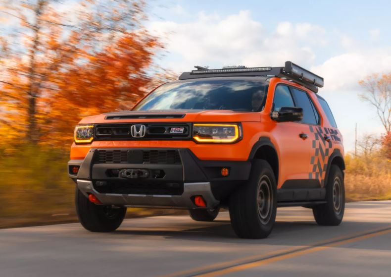 honda, Honda Passport, Honda Passport TrailSport HRC Concept, Dapat Sentuhan Divisi Balap HRC, SUV Baru Honda Ini Siap Banget Diajak Menjelajah