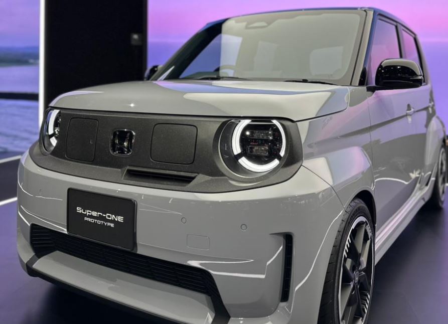 honda, mobil listrik, jms 2025, Honda Super-ONE Prototype, Tampil Sporty dengan Bodi Compact, Ini 4 Detail Honda Super-ONE Prototype yang Baru Nongol di JMS 2025