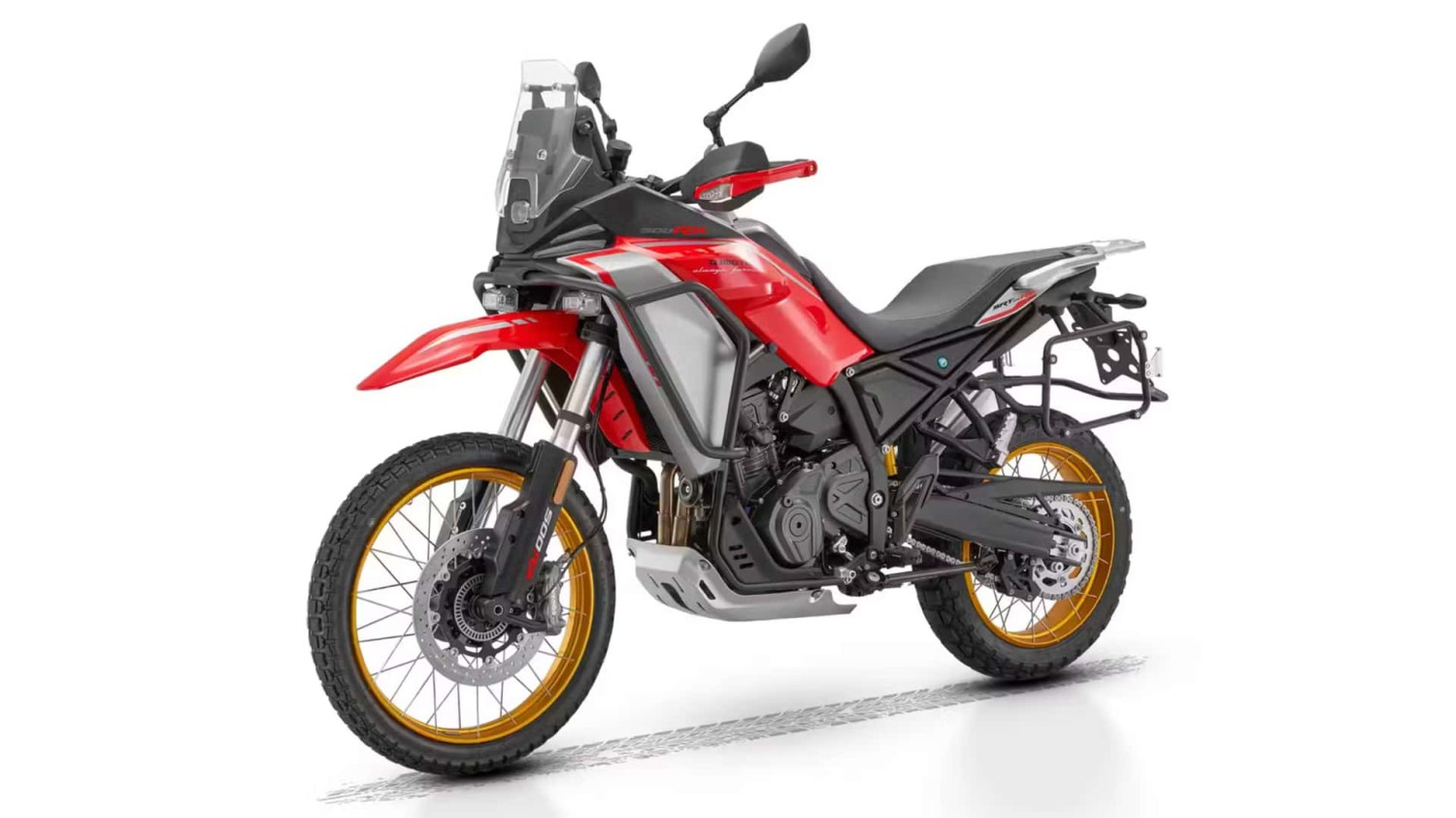 motor adventure, pabrikan tiongkok, QJMotor, SRT 500 RX, motor adventure qjmotor, Pabrikan Tiongkok Pamer Motor Adventure Murah 2 Silinder, Harga Cuma Segini