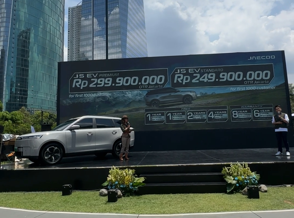Indonesia, inden, Zeng Shuo, Jaecoo J5 EV, Chery Group, Jaecoo J5 EV Dirakit di Pabrik Mercy di Wanaherang, Ini Kata Bos Chery