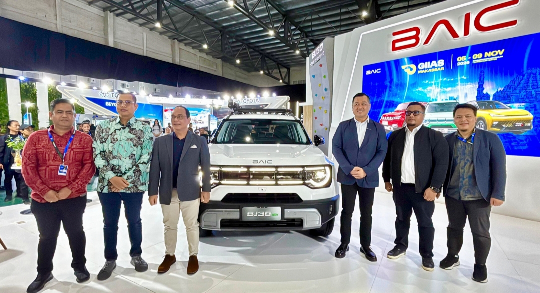 GIIAS Makassar, BAIC, BJ40 Plus, X55-II, BJ30 Hyrbid, GIIAS Makassar 2025, BAIC Tebar Promo di GIIAS Makassar 2025, Model Ini Harganya Turun Rp 30 Juta