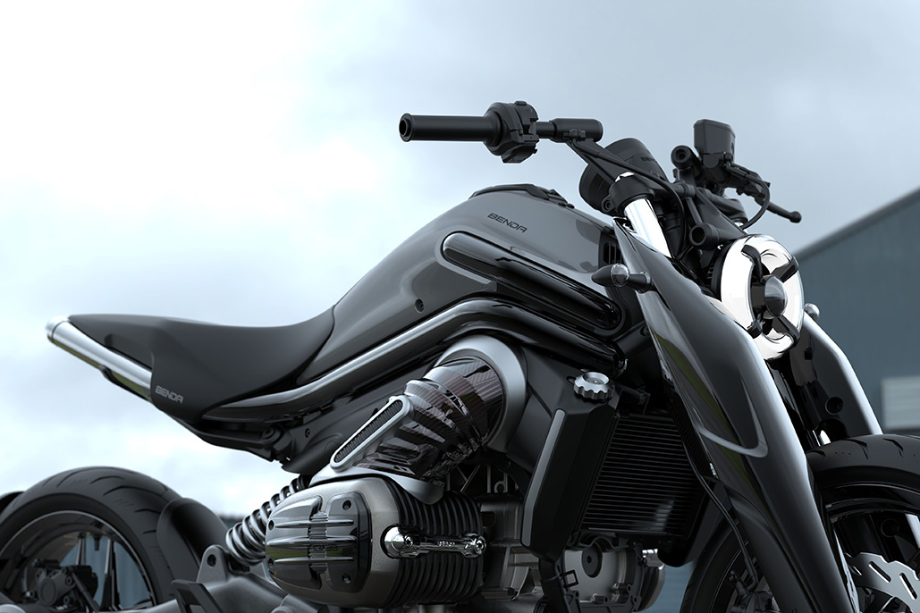 benda, hybrid, Benda P51, Benda Perkenalkan Motor 250 cc Dengan Teknologi Hybrid di EICMA 2025