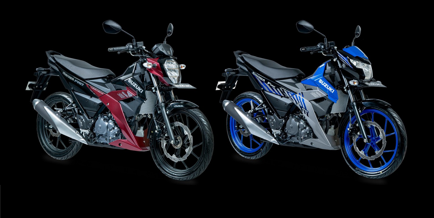 suzuki, satria f150, suzuki satria f150, Suzuki Satria Pro, warna satria f150 terbaru, Selisih Rp 3 Jutaan, Ini Pilihan Warna Suzuki Satria PRO dan F150 2025