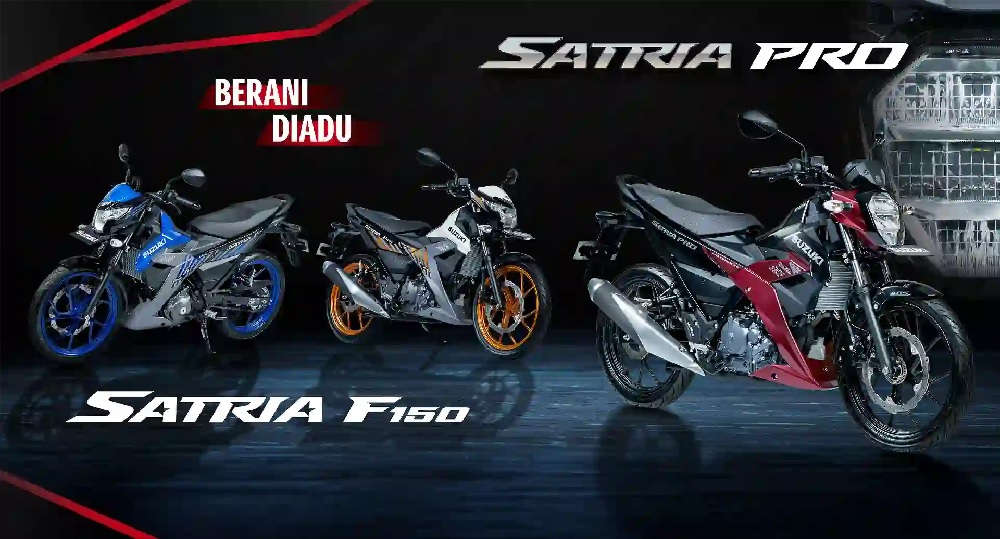 suzuki, satria f150, suzuki satria f150, Suzuki Satria Pro, warna satria f150 terbaru, Selisih Rp 3 Jutaan, Ini Pilihan Warna Suzuki Satria PRO dan F150 2025