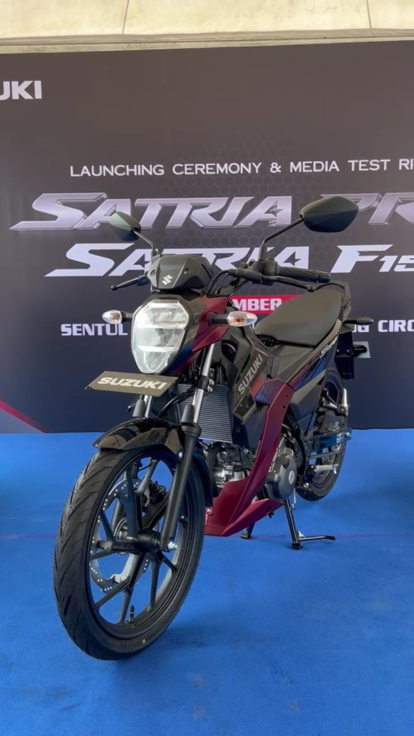 suzuki, satria, suzuki satria, Suzuki Satria Pro, Satria Pro, Suzuki Jelaskan Alasan Desain Lampu Depan Satria Pro yang Jadi Sorotan Netizen