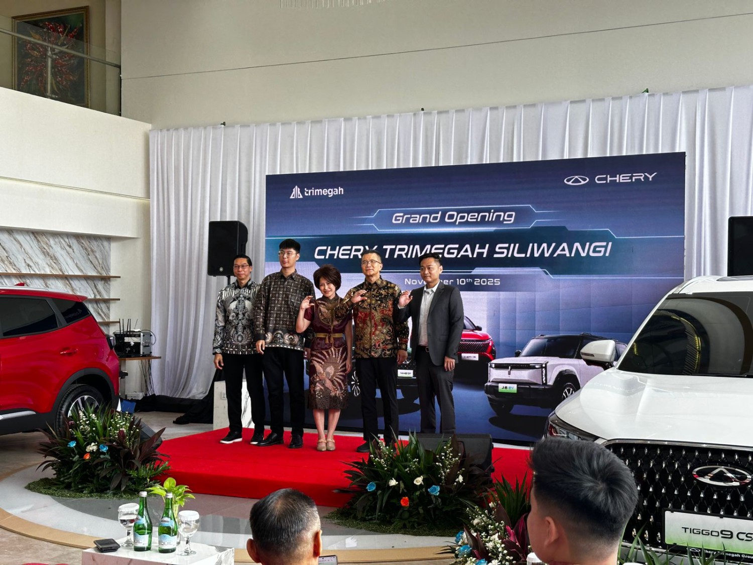 bekasi, dealer, bengkel, Lindawati Tandyo, Chery Trimegah Siliwangi, Chery Trimegah Siliwangi Diresmikan, Bisa Perbaiki Bodi Aluminium