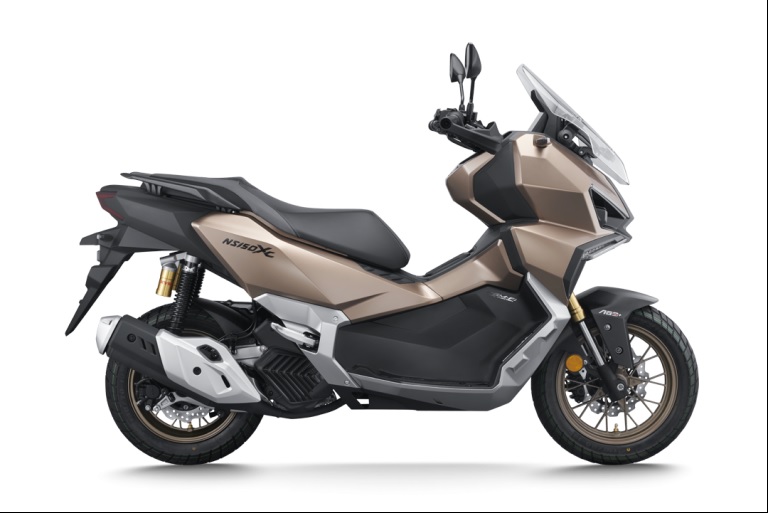 honda, skutik honda, Honda ADV 150, ADV 150, Honda NS150XC, kembaran honda adv 150, Honda Pamer ADV 150 Versi Tiongkok, Gagah Pakai Sokbreker Upside Down