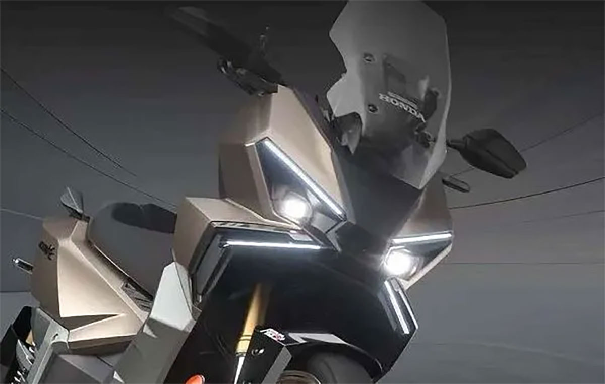 honda, skutik honda, Honda ADV 150, ADV 150, Honda NS150XC, kembaran honda adv 150, Honda Pamer ADV 150 Versi Tiongkok, Gagah Pakai Sokbreker Upside Down