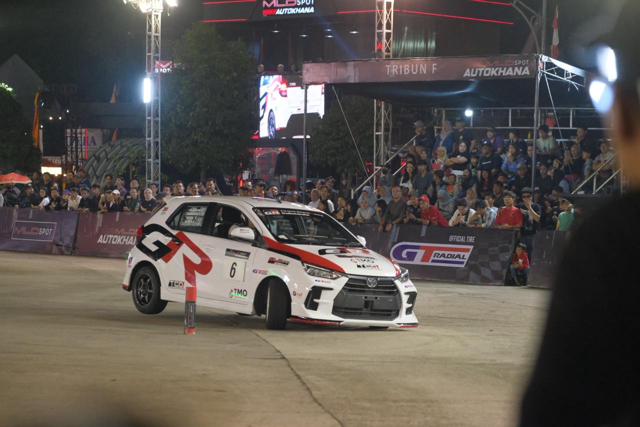 gt radial, Toyota Gazoo Racing, pt gajah tunggal tbk., TGRI, Champiro SX2, Kejuaraan Nasional Autokhana 2025, New Agya GR Sport, Didukung Performa Ban GT Radial, TGRI Sapu Bersih 6 Gelar Juara Nasional Autokhana 2025