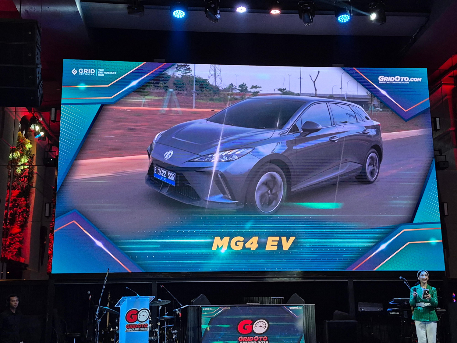 Stylish, electric vehicle, Morris Garage, Mg 4 ev, GridOto Award 2025, Keren! MG4 EV Jadi The Most Stylish EV di GridOto Award 2025