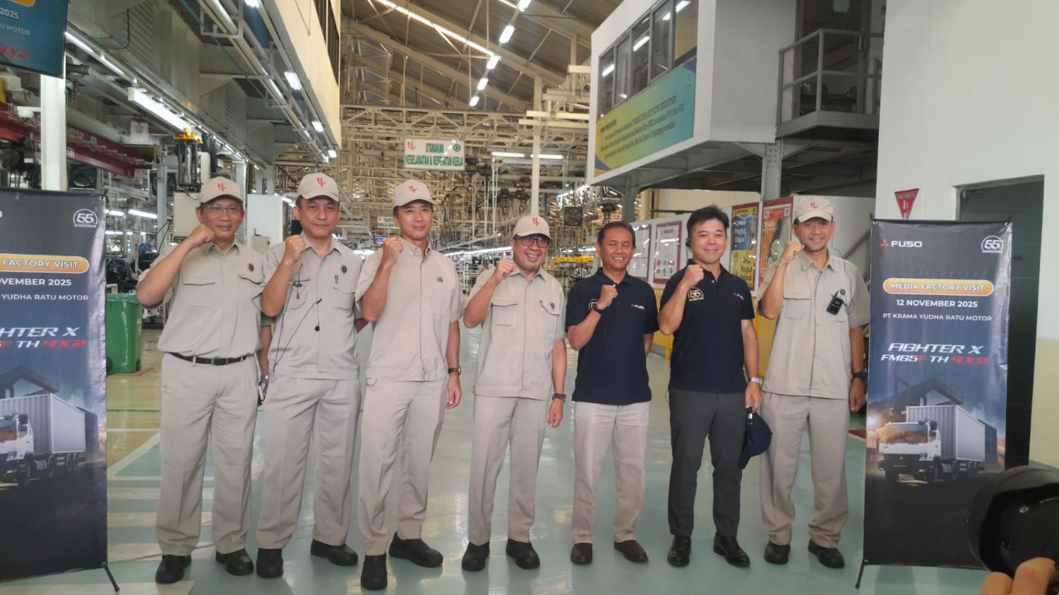 fuso, mitsubishi fuso, PT Krama Yudha Ratu Motor, Fighter X FM65F TH 4X2, Intip Dapur Produksi Mitsubishi Fuso, Tempat Ribuan Truk Indonesia Dilahirkan