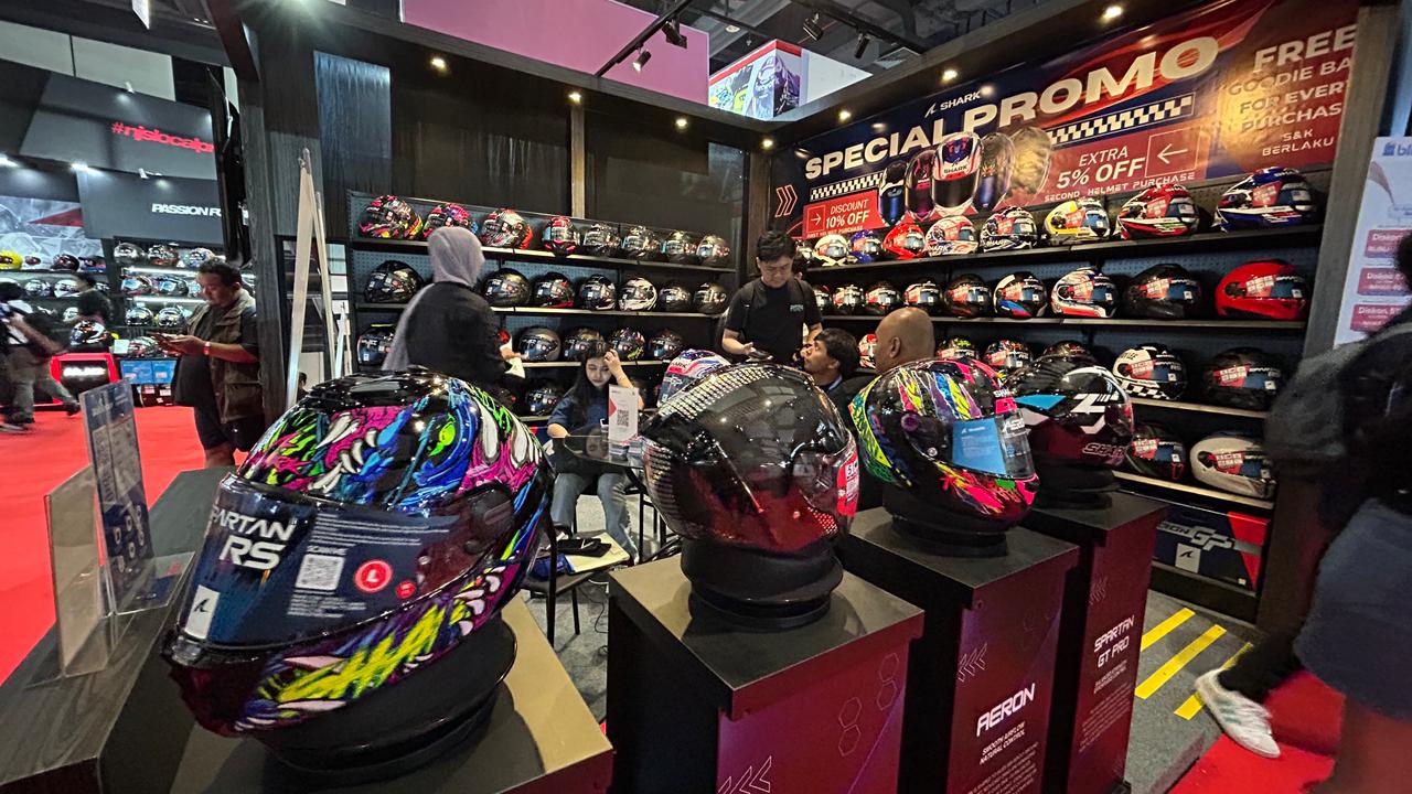 helm, apparel, helm baru, IMHAX, IMHAX 2025 Resmi Dibuka, 75 Brand Apparel, Helm dan Aksesori Memeriahkan