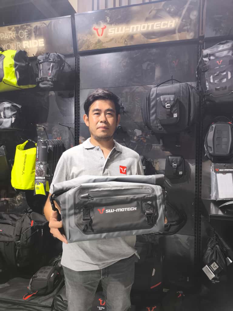 SW Motech, Tas motor, IMHAX, drybag, Hadir di IMHAX 2025, SW Motech Kasih Tips Pilih Tas Pertama Untuk Motor