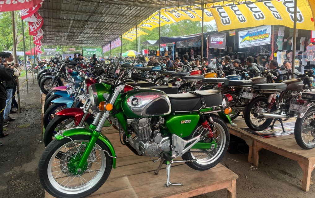 komunitas, astra motor jateng, CB Club Wonogiri, komunitas honda cb, honda cb lawas, Nyeni Mase! Ribuan Honda CB Lawas Rayakan Anniversarry 2 Dekade di Wonogiri