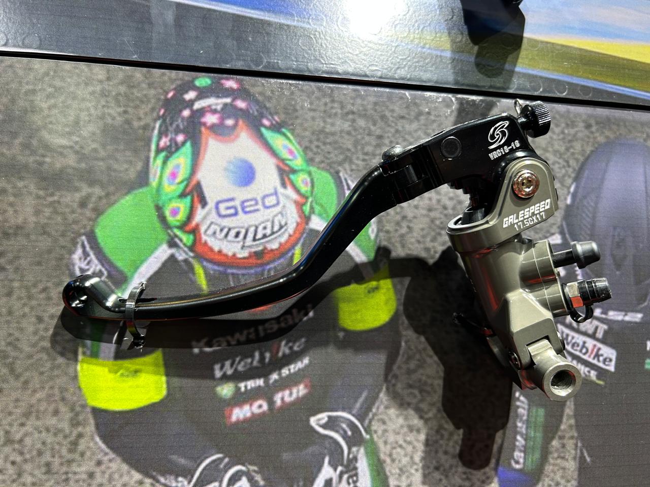 rem motor, master rem, thumb brake, galespeed, IMHAX, Galespeed Pamer Banyak Produk di IMHAX 2025, Ada Thumb Brake MotoGP!