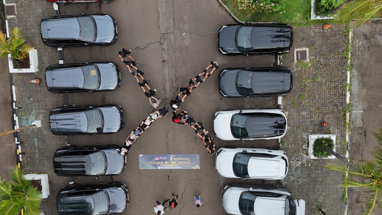 Mitsubishi XForce, Xforce, XFOC Indonesia, Komunitas Mobil Xforce, Satu Tahun XFOC Indonesia, Gelar Acara Bertajuk Together We Are Happier