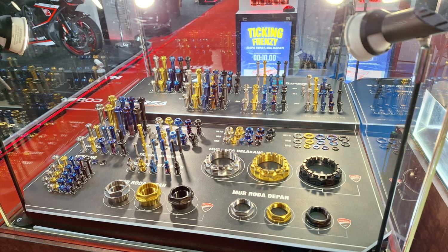 modifikasi motor, baut, baut titanium, harga baut titanium, Bukan Buat Kaum Mendang Mending, Segini Harga Baut Titanium Motor