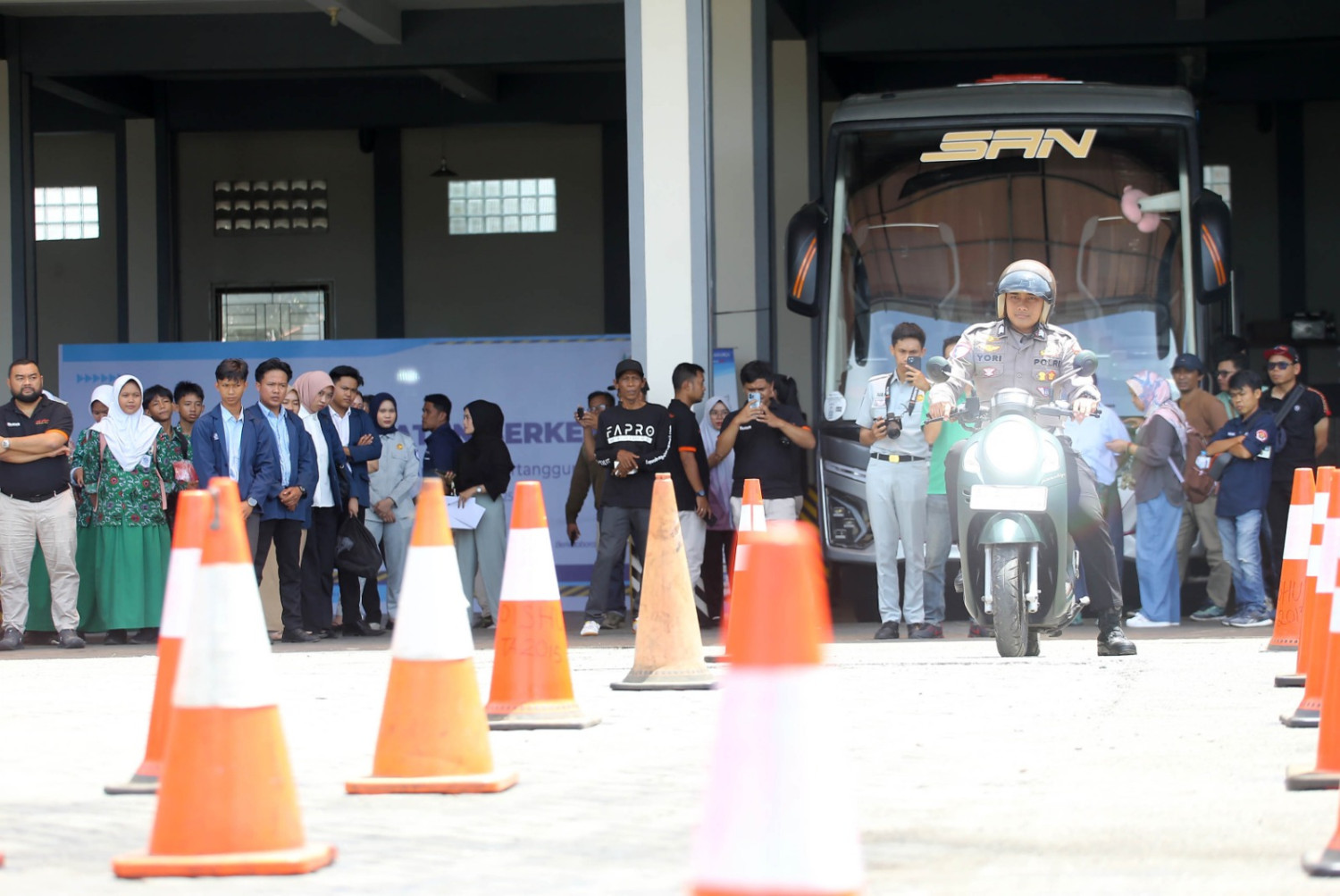 Tertib Berlalu Lintas, Perusahaan Otobus, PO SAN, PT SAN Putra Sejahtera, Bus Sering Disalahkan, PO SAN Bongkar Fakta di Risiko Kecelakaan di Jalan Raya