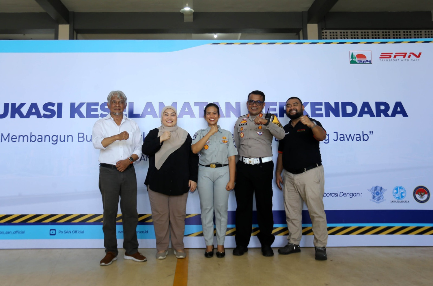 Tertib Berlalu Lintas, Perusahaan Otobus, PO SAN, PT SAN Putra Sejahtera, Bus Sering Disalahkan, PO SAN Bongkar Fakta di Risiko Kecelakaan di Jalan Raya