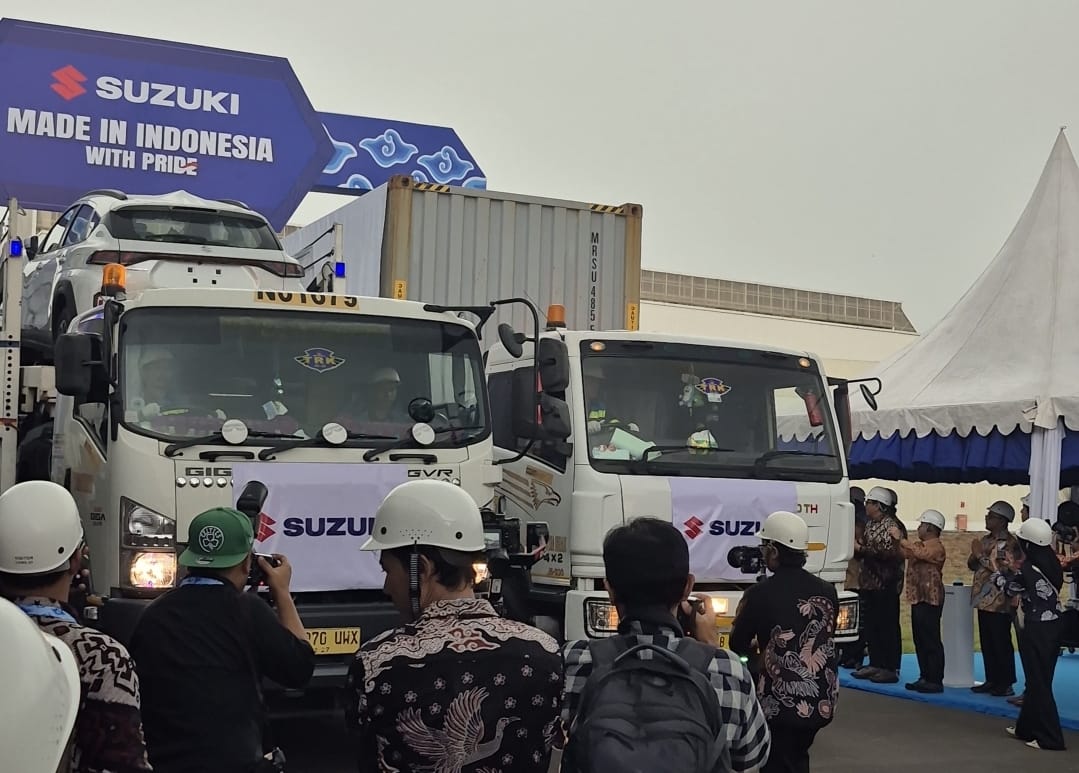suzuki, suzuki satria, Suzuki Fronx, Langkah Besar Suzuki Fronx dan Satria Made in Cikarang Resmi Diekspor