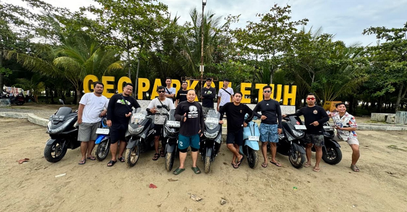 liburan, pantai, komunitas motor, turing motor, geopark ciletuh, P2RTech, Turing Asik 13 Motor Bersama P2RTech ke Geopark Ciletuh Sukabumi