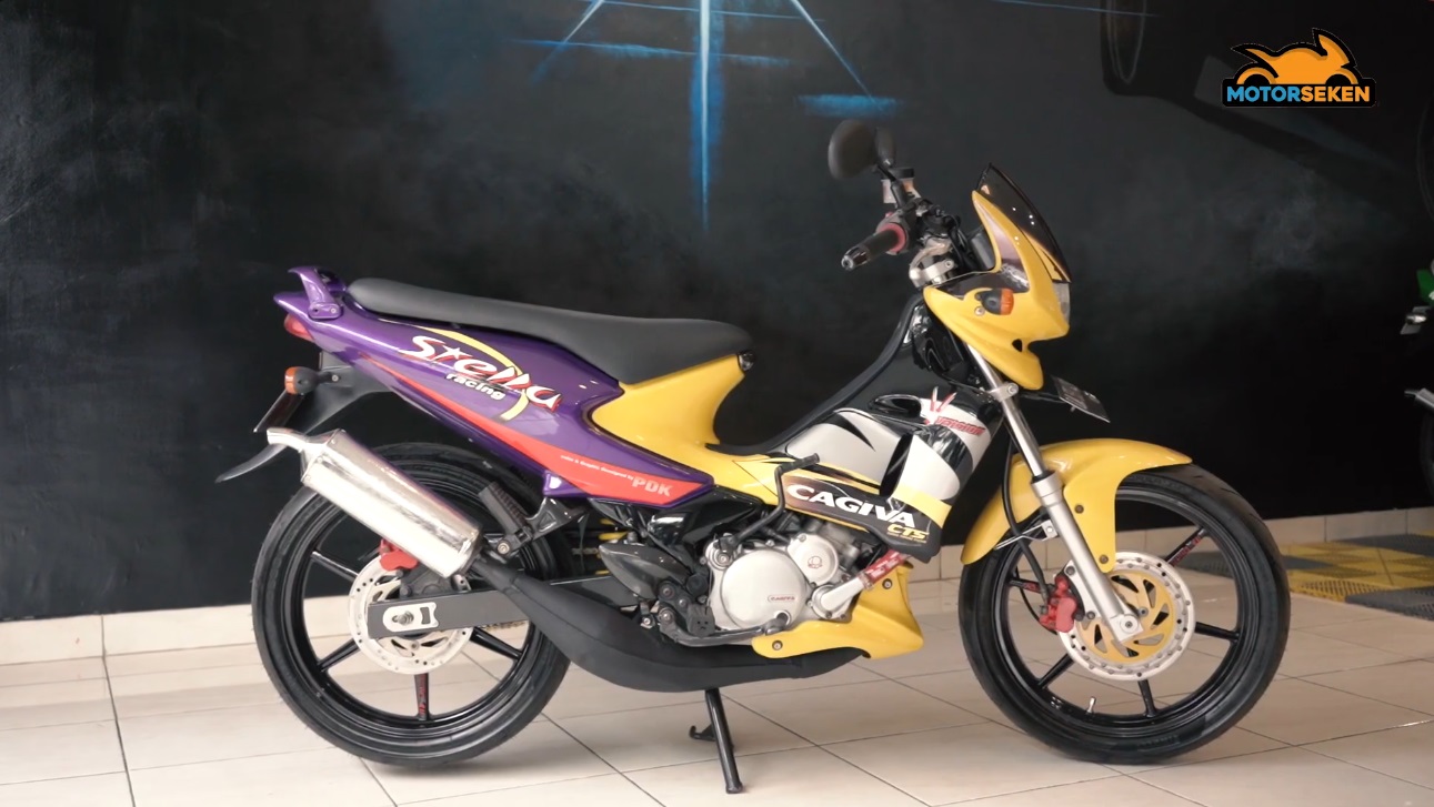 sonic 150r, motor langka, cagiva, cagiva stella, Motor Ayam Jago, Suzuki Satria Pro, Ingat Cagiva Stella? Ayam Jago Ini Galaknya Kebangetan, Satria Pro dan Sonic 150R Auto Sungkem