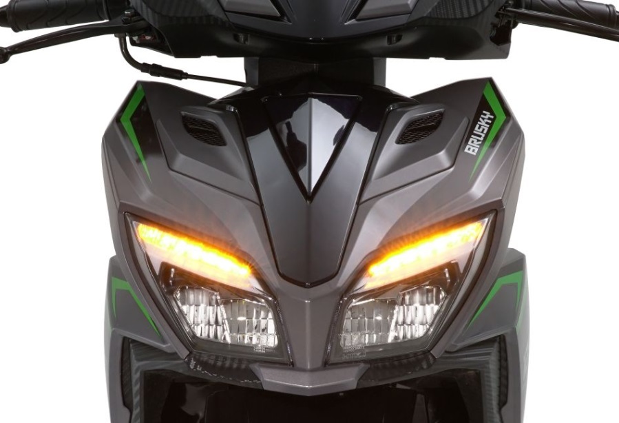 honda vario 125, kawasaki brusky 125, brusky 125, matic kawasaki, Harga Rp 21 Jutaan Kawasaki Luncurkan Matic 125 Cc, Mirip Vario 125?