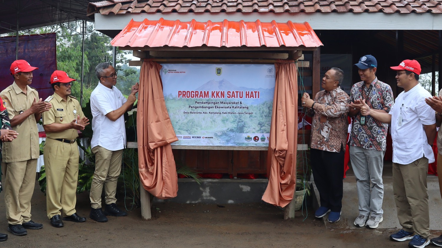 astra honda motor, yayasan ahm, KKN Satu Hati, Ekowisata Kalitalang Merapi, AHM Peduli Merapi, Gandeng UGM Gelar KKN Satu Hati Kembangkan Ekowisata Kalitalang