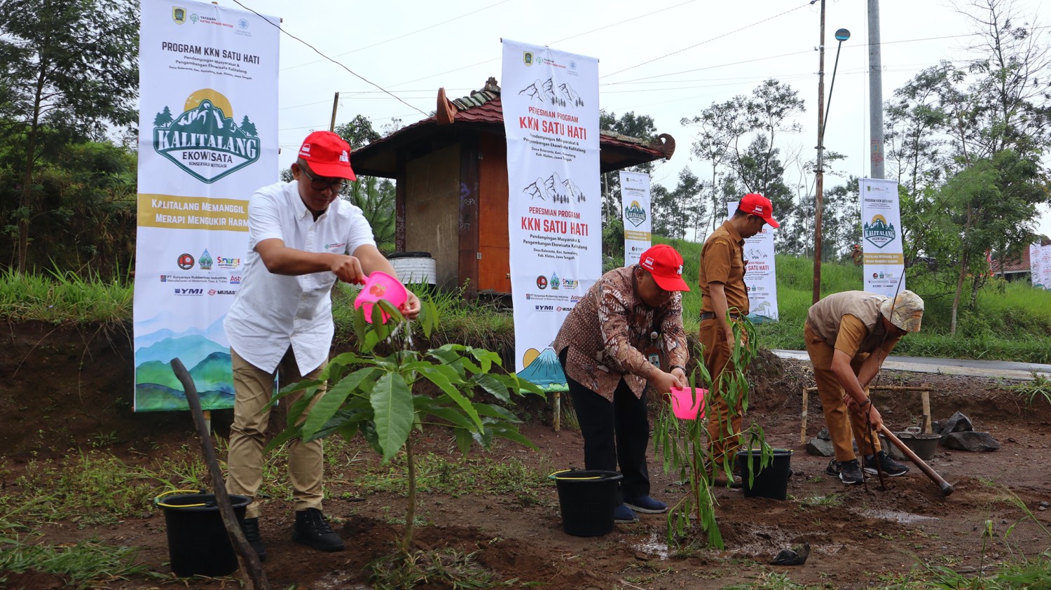 astra honda motor, yayasan ahm, KKN Satu Hati, Ekowisata Kalitalang Merapi, AHM Peduli Merapi, Gandeng UGM Gelar KKN Satu Hati Kembangkan Ekowisata Kalitalang