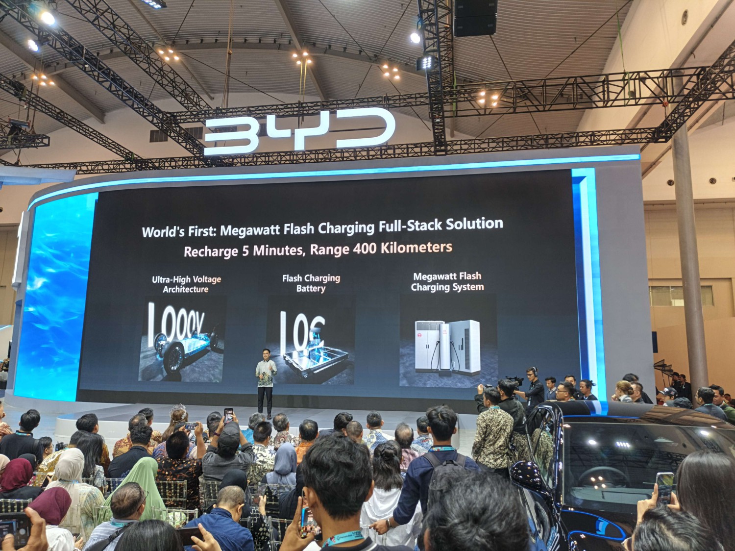 baterai, teknologi, GJAW 2025, megawatt charging, BYD di GJAW 2025, Perkenalkan Megawatt Charging Super Ngebut