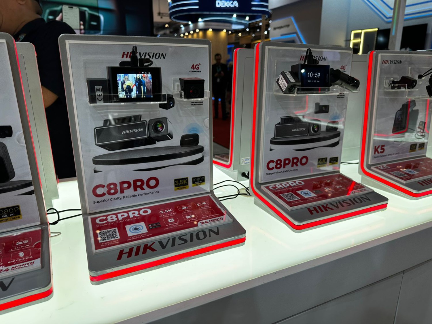 dashcam, Pilihan dash cam, Dashcam Mobil, GJAW 2025, Hikvision Dashcam, Hikvision Dashcam Sempurnakan Produk dan Launching 4G Box di GJAW 2025